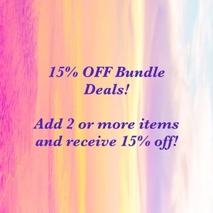 15% OFF Bundle Deal
